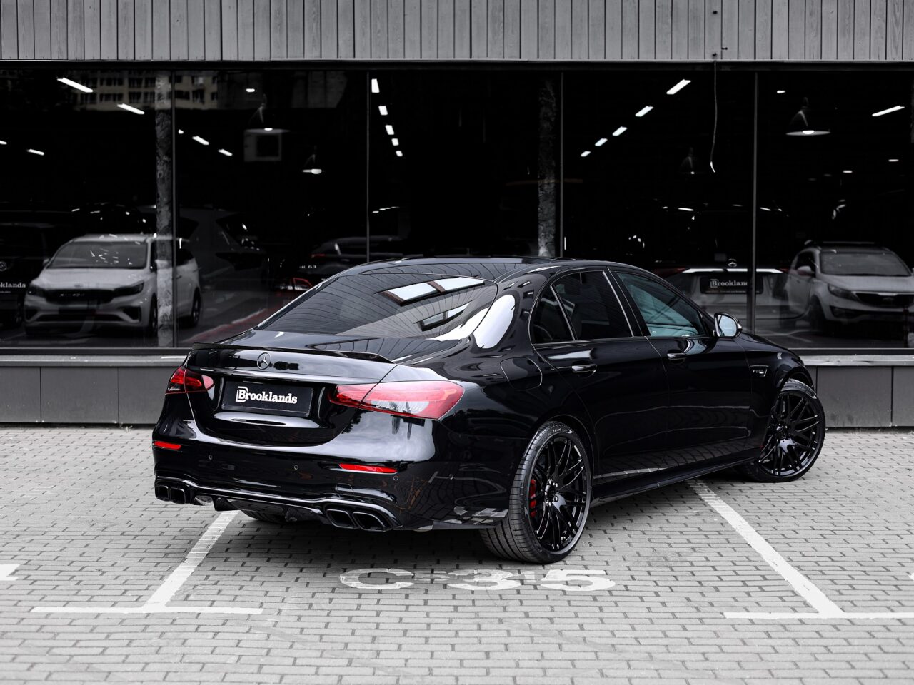 Mercedes E63S AMG Black