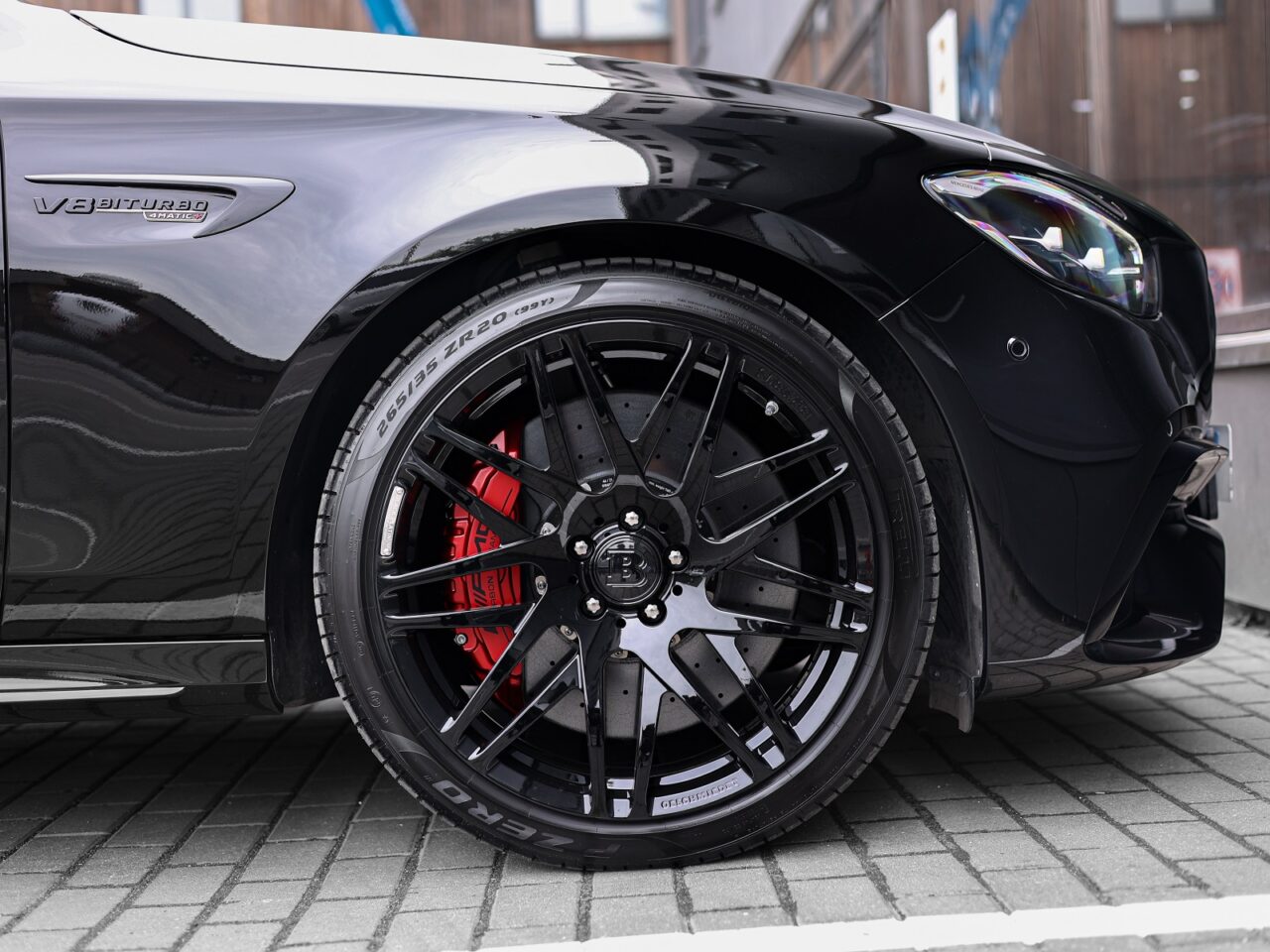 Mercedes E63S AMG Black