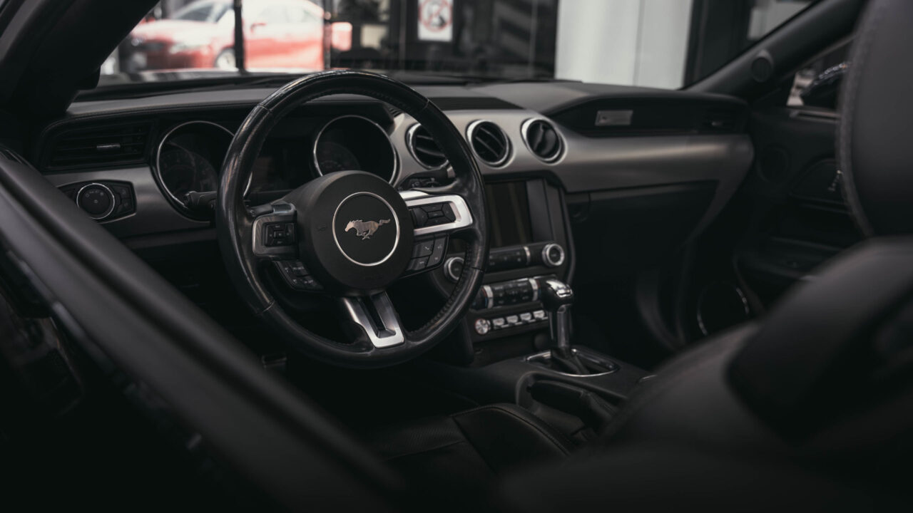 Ford Mustang Convertible Black