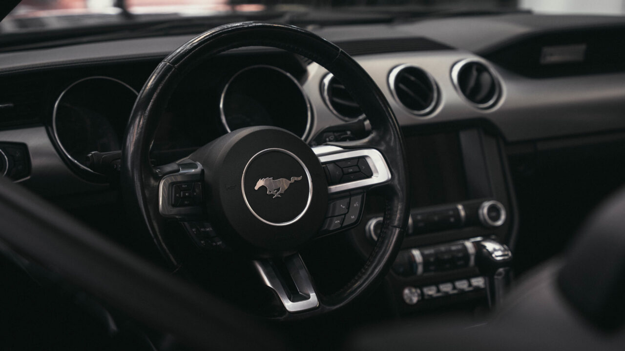 Ford Mustang Convertible Black