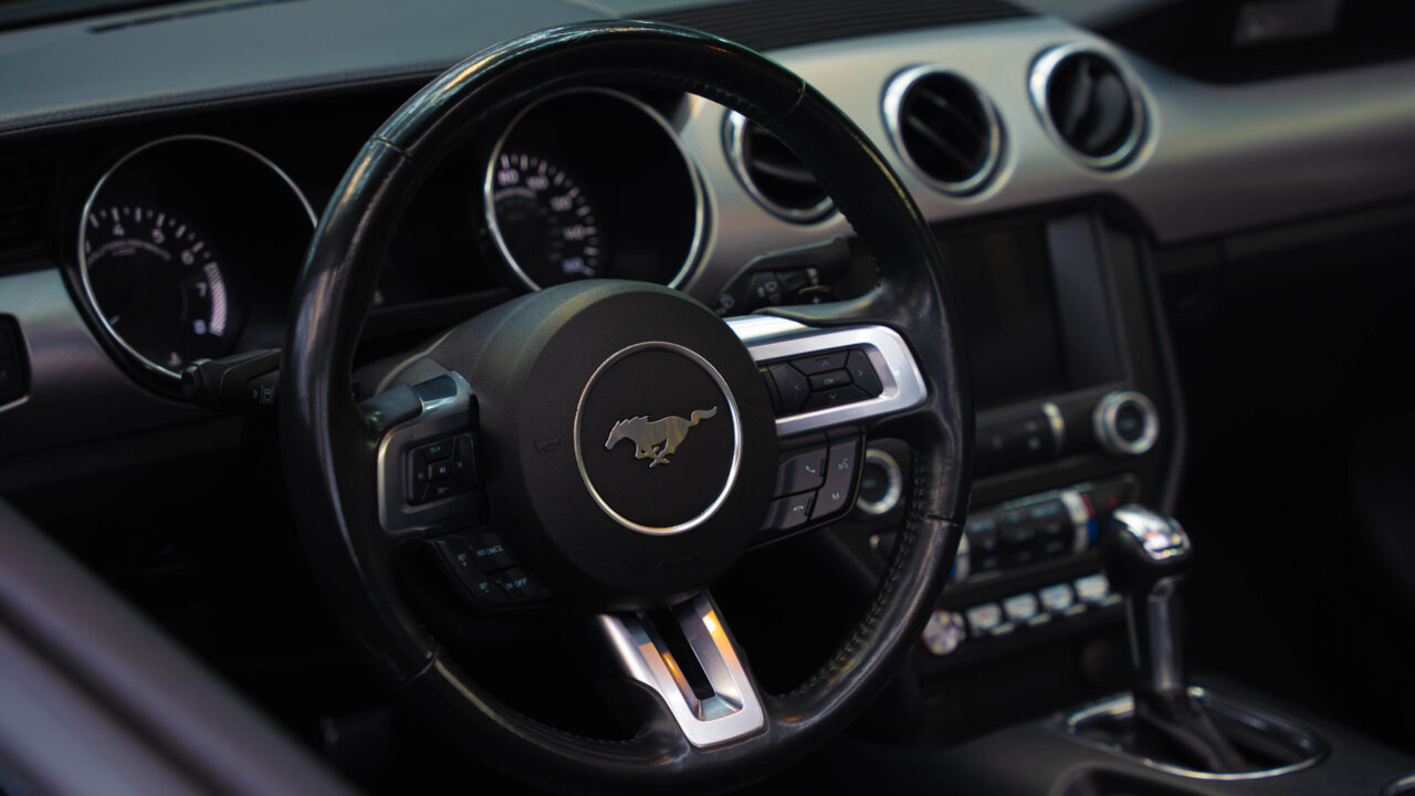 Ford Mustang Convertible Black