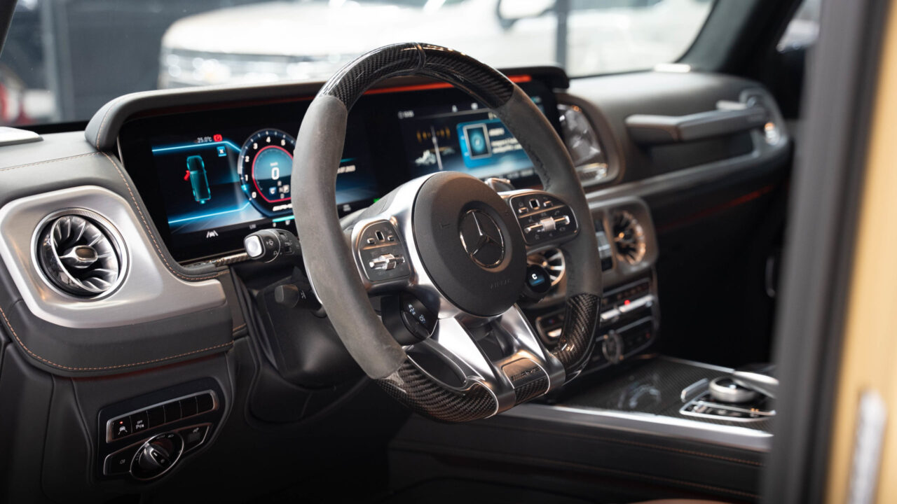 Mercedes G63 AMG Beige