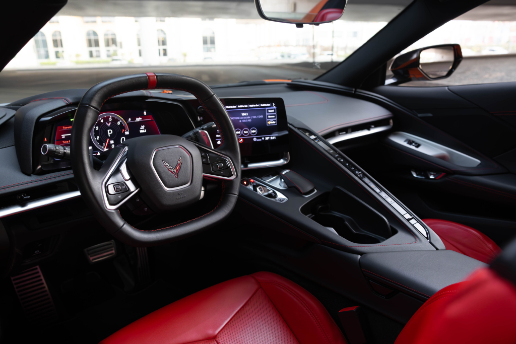 Chevrolet Corvette Orange