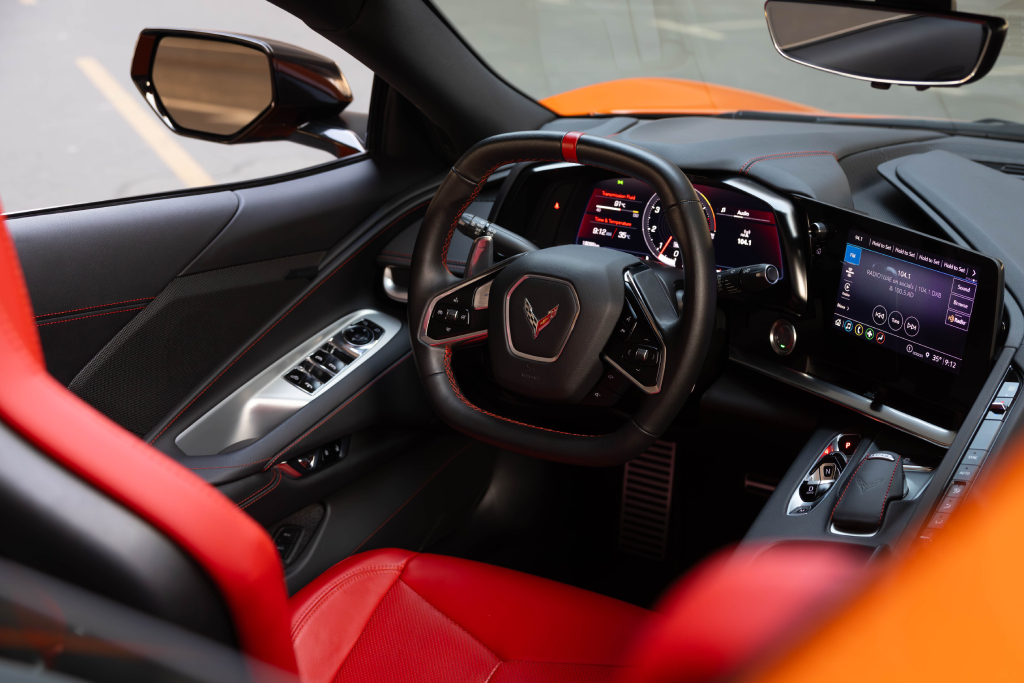 Chevrolet Corvette Orange