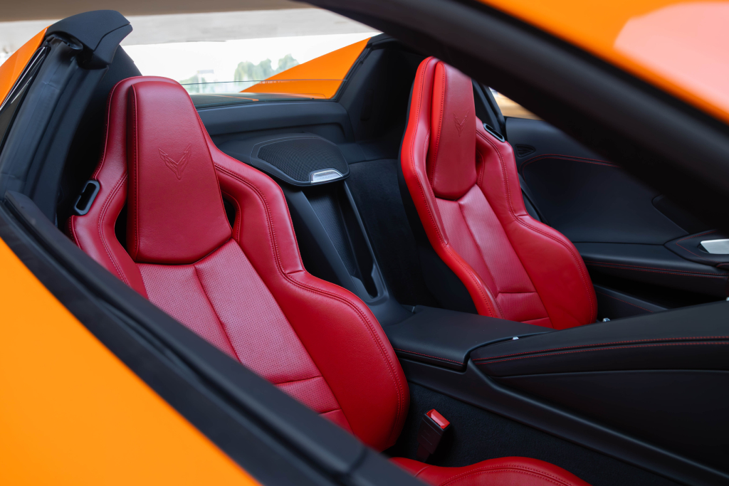 Chevrolet Corvette Orange