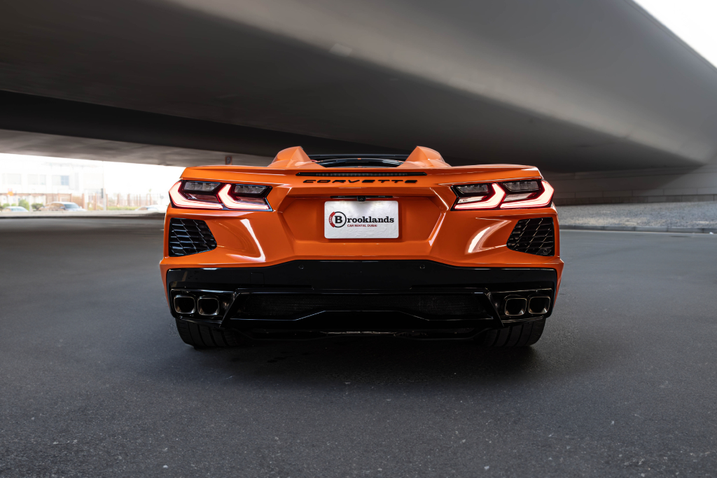 Chevrolet Corvette Orange