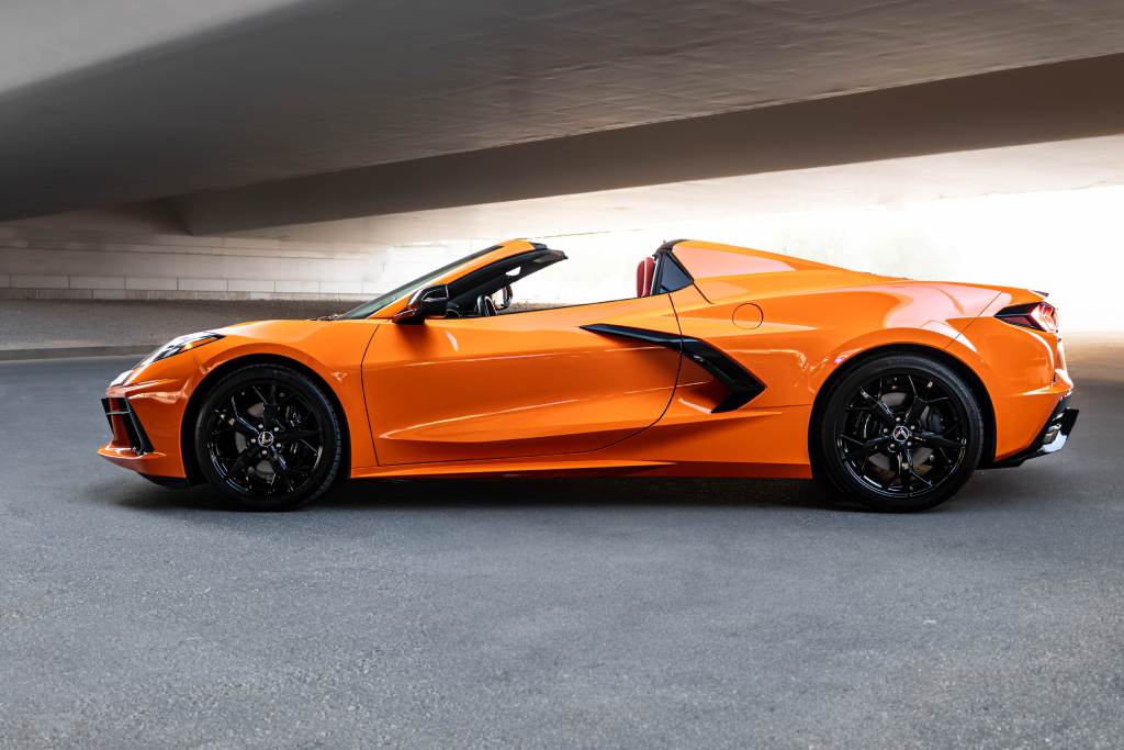 Chevrolet Corvette Orange
