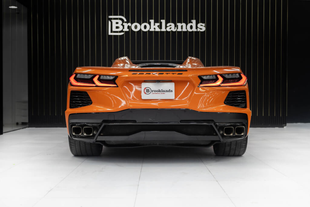 Chevrolet Corvette Orange