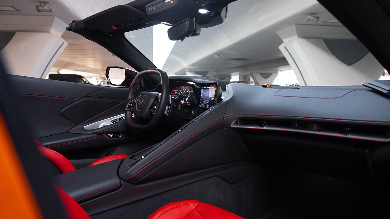 Chevrolet Corvette Orange