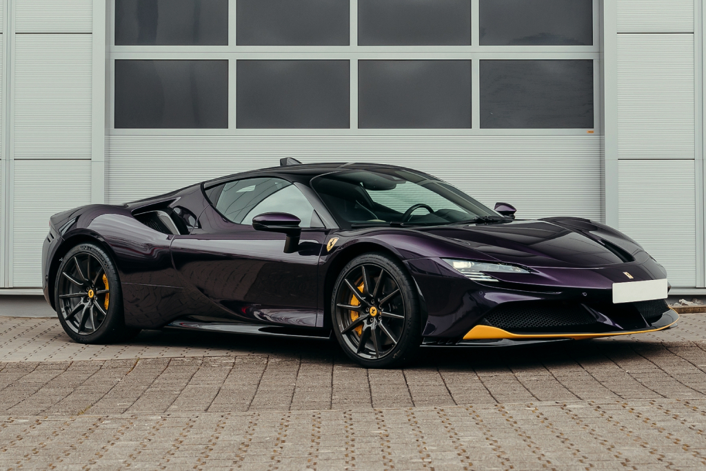 Ferrari SF90 Purple