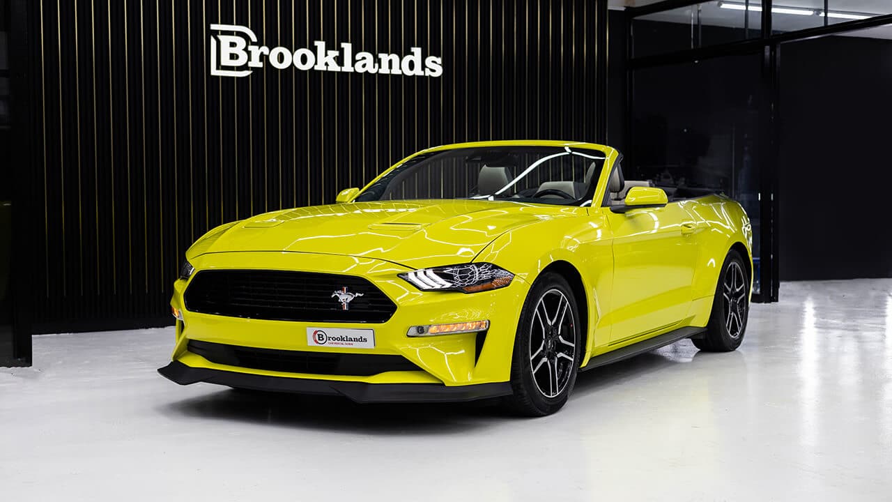 Ford Mustang Yellow