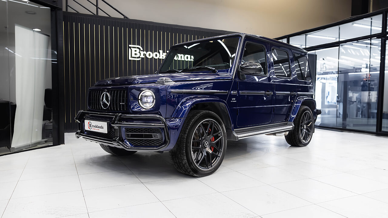 Mercedes G63 AMG Dark Blue