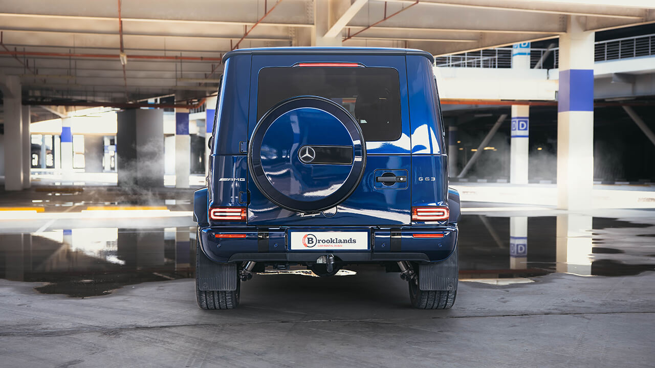 Mercedes G63 AMG Dark Blue