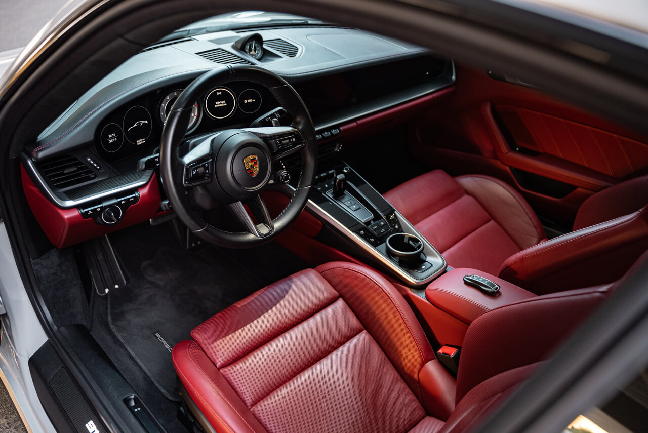 Porsche 911 Turbo S Grey