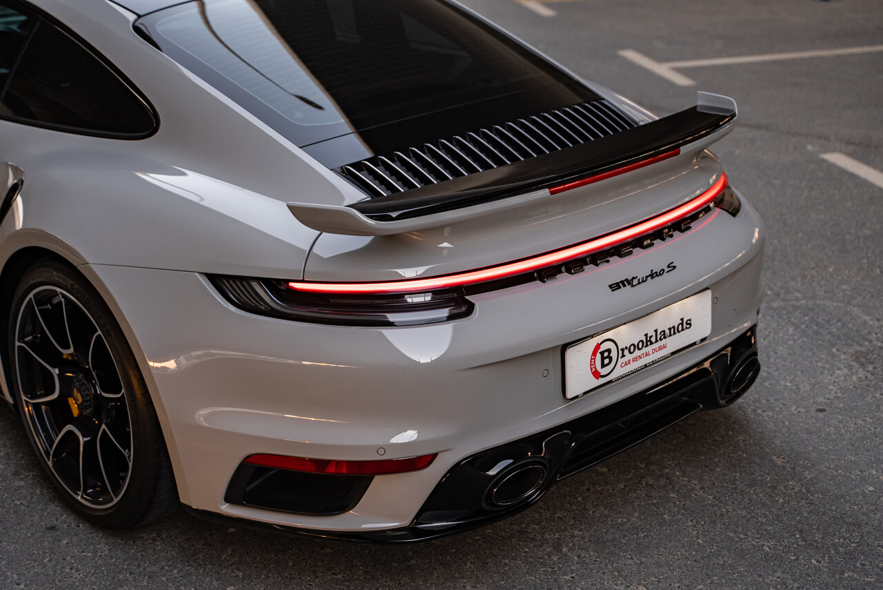 Porsche 911 Turbo S Grey