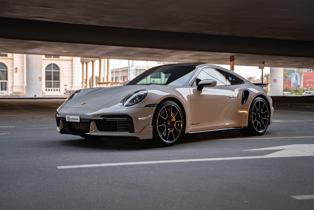 Porsche 911 Turbo S Grey