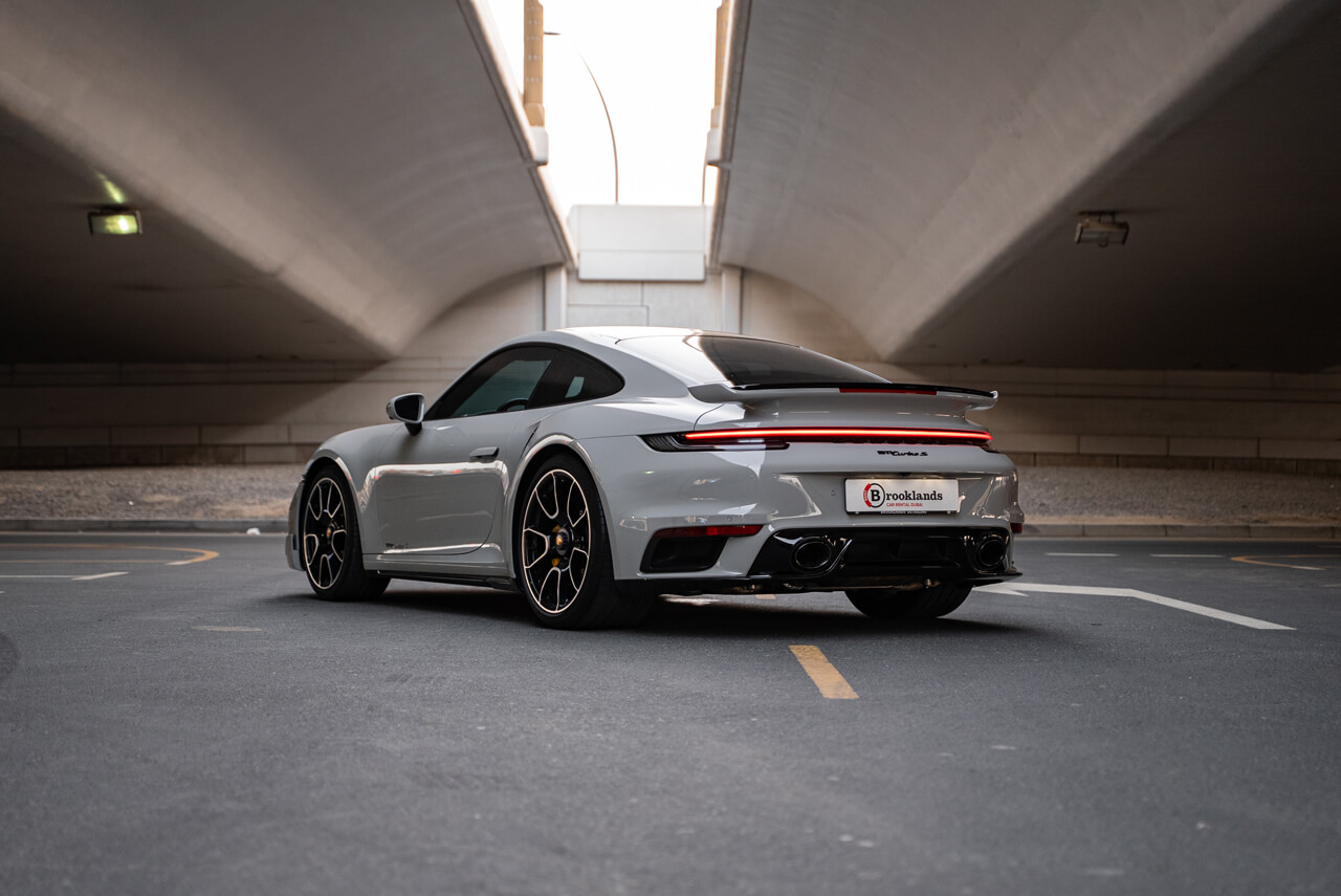 Porsche 911 Turbo S Grey