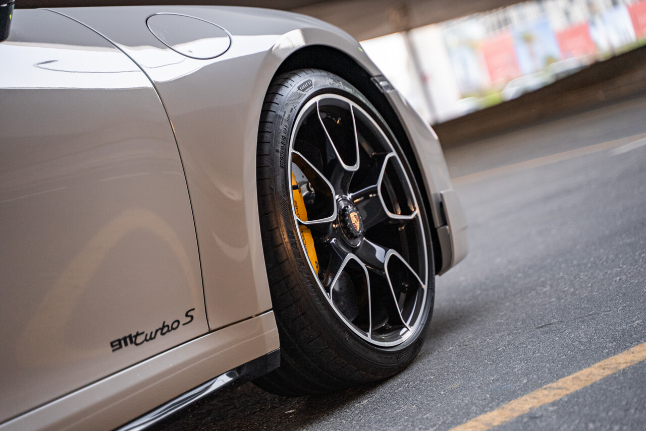 Porsche 911 Turbo S Grey