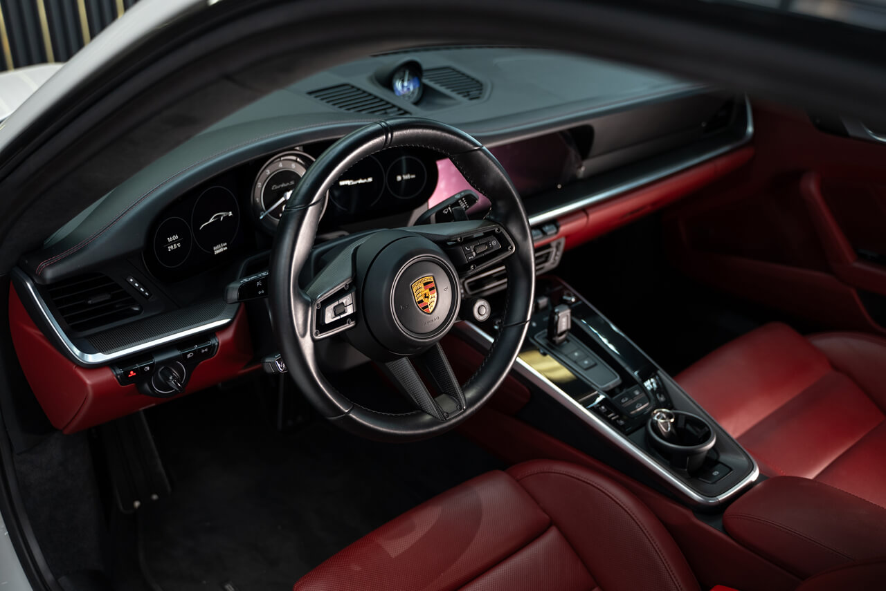 Porsche 911 Turbo S Grey