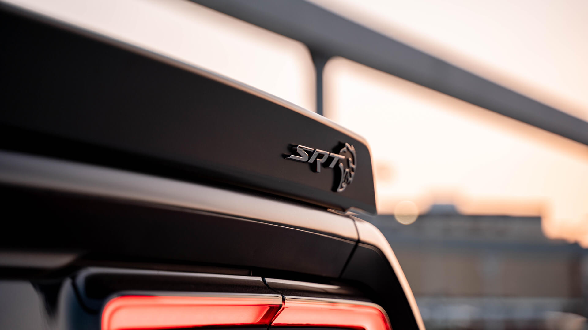 Dodge Challenger Black Hellcat Redeye