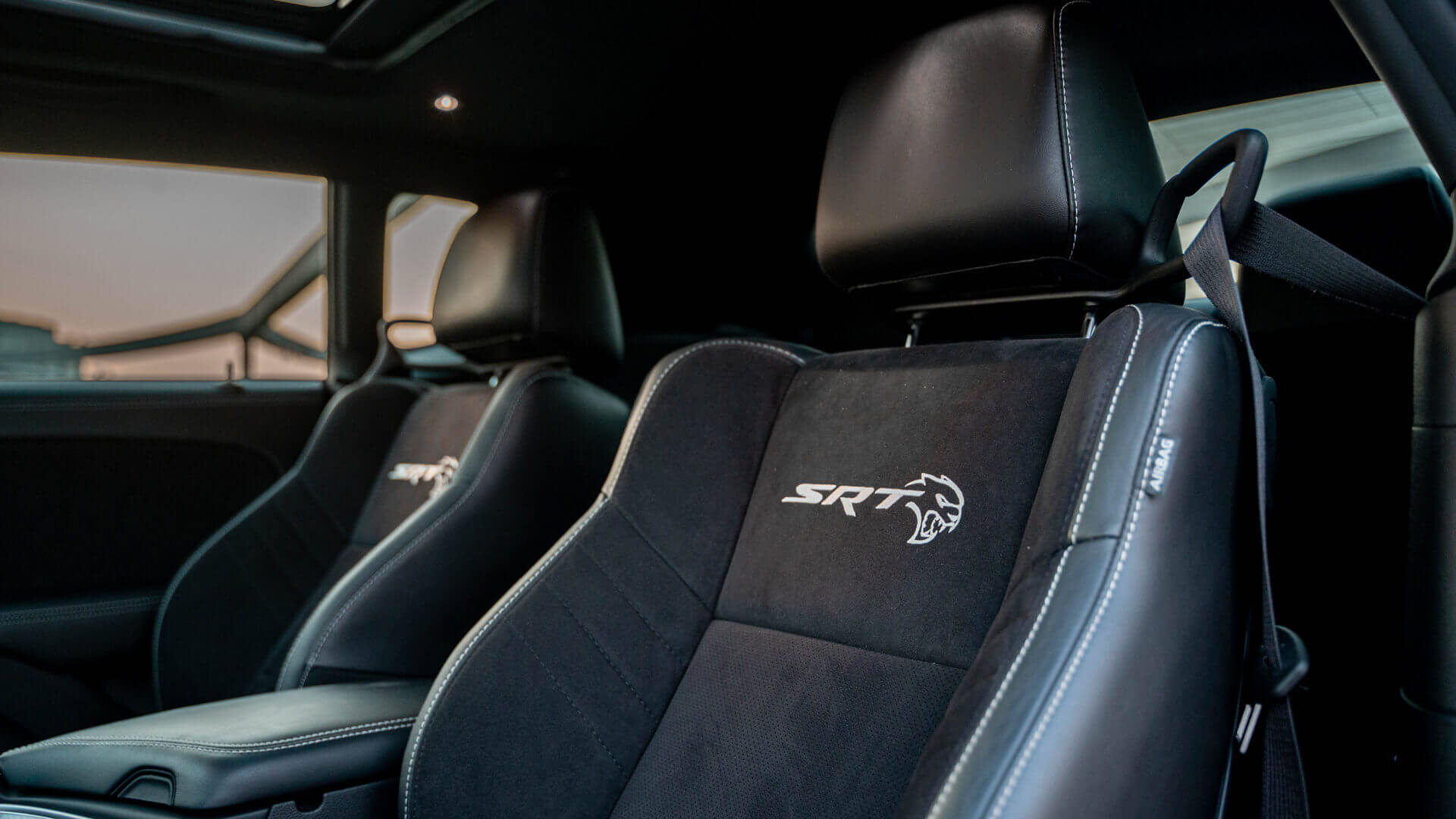 Dodge Challenger Black Hellcat Redeye