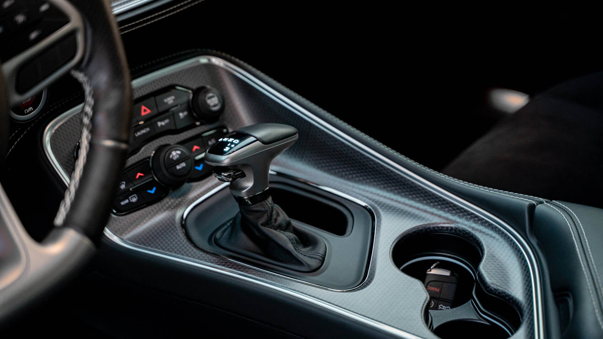 Dodge Challenger Black Hellcat Redeye