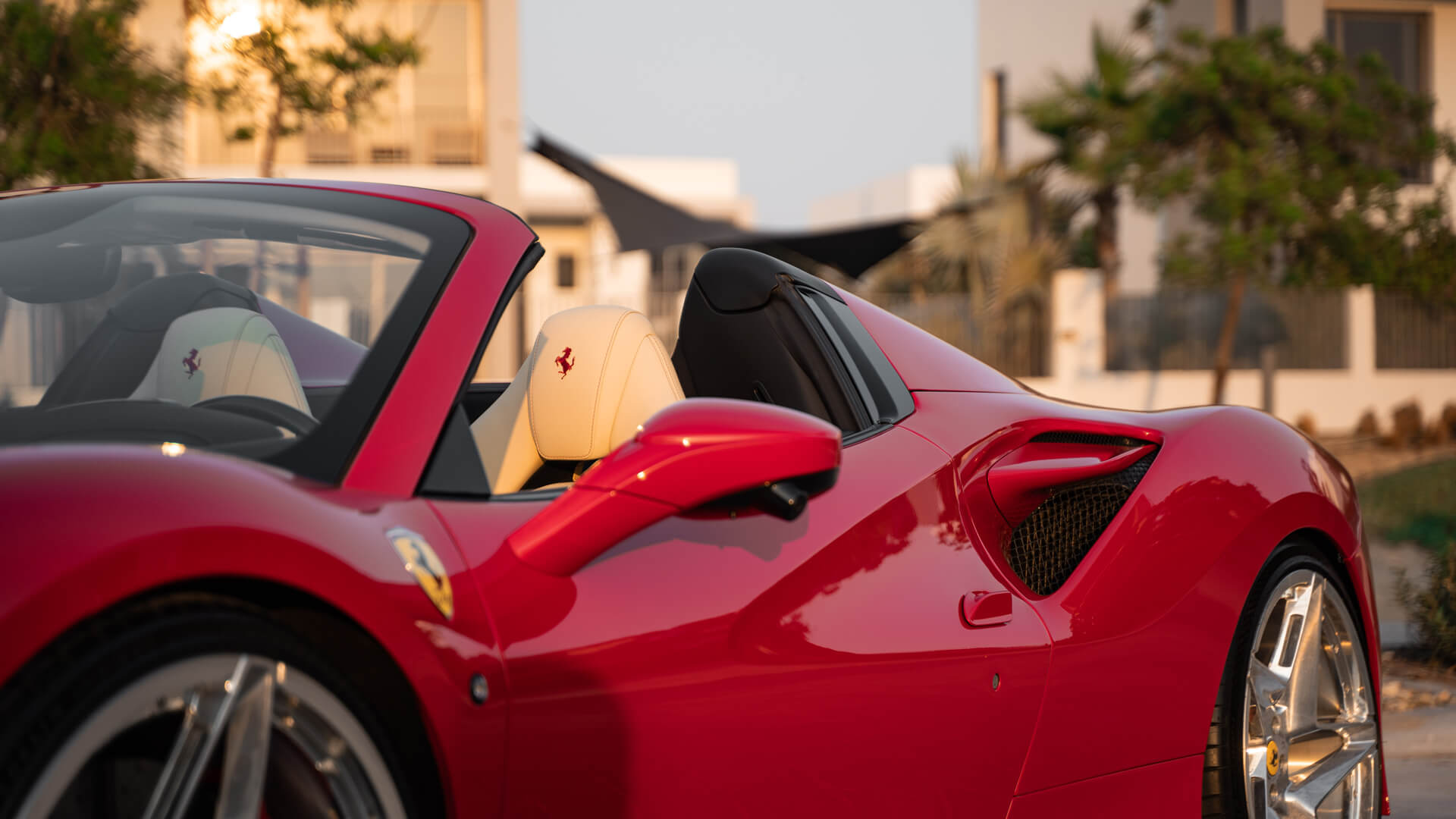 Ferrari F8 Spider Red
