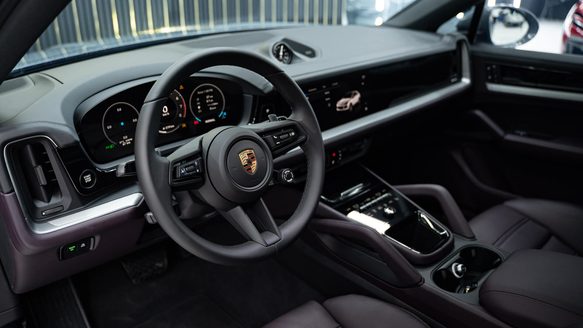 Porsche Cayenne Coupe Grey