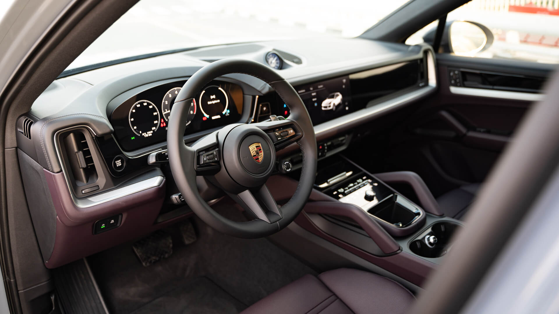 Porsche Cayenne Coupe Grey