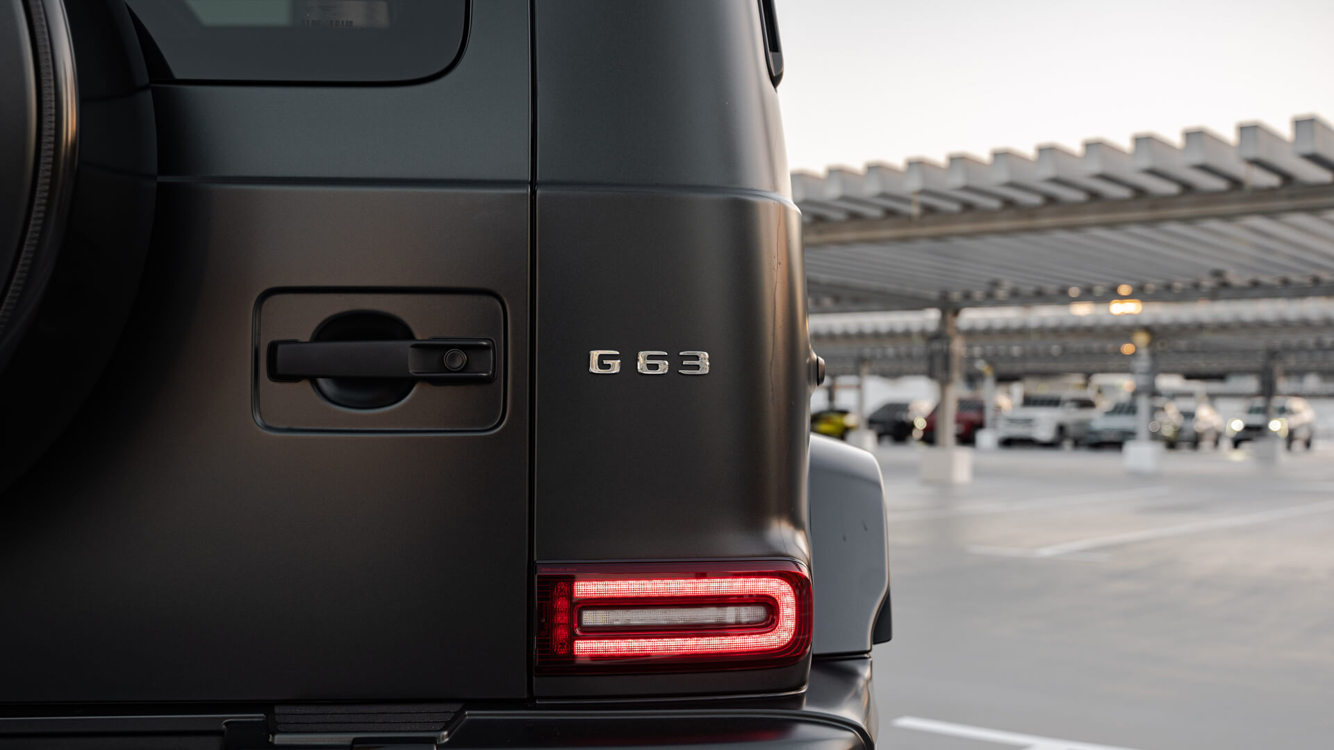 Mercedes G63 AMG Black