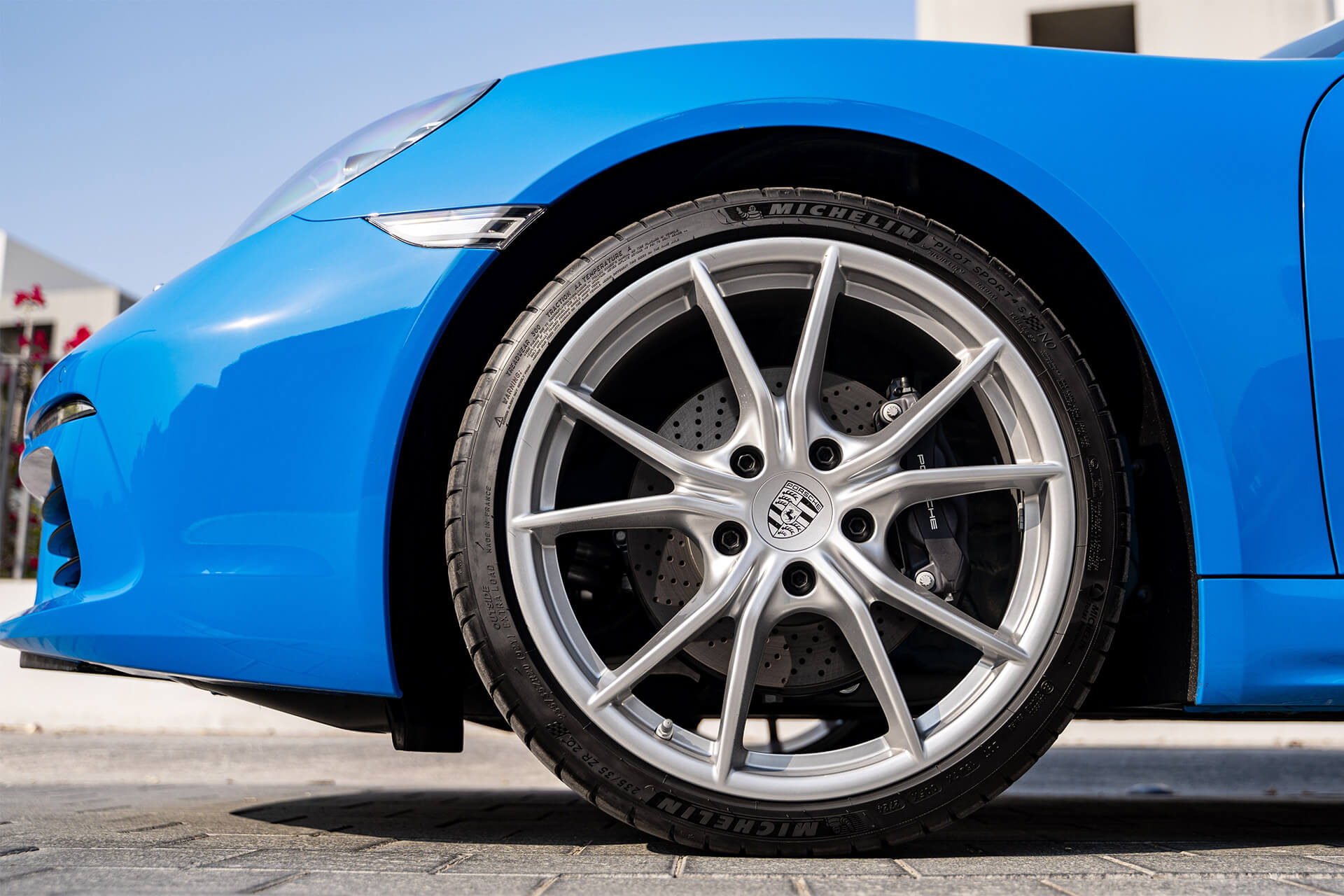 Porsche 718 Boxster Blue