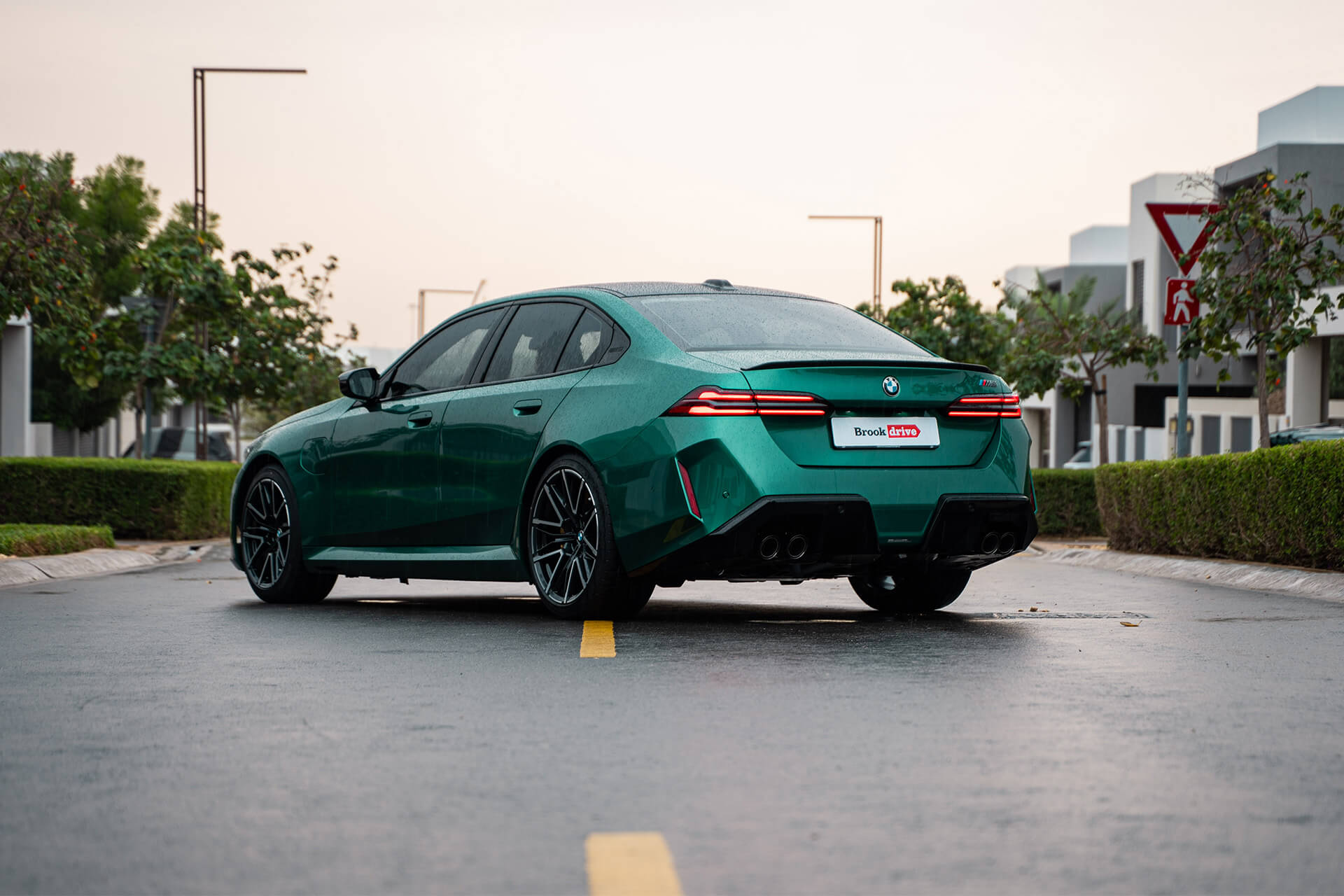 BMW M5 Green