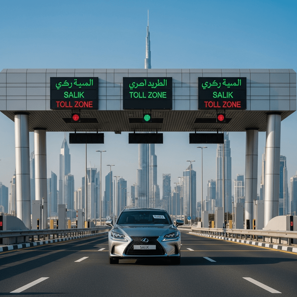 Cost of Traveling on Toll Roads (Salik) in Dubai in 2025