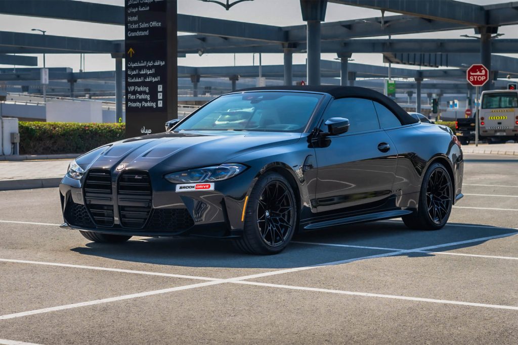 BMW M4 Competition Convertible Tanzanite Blue