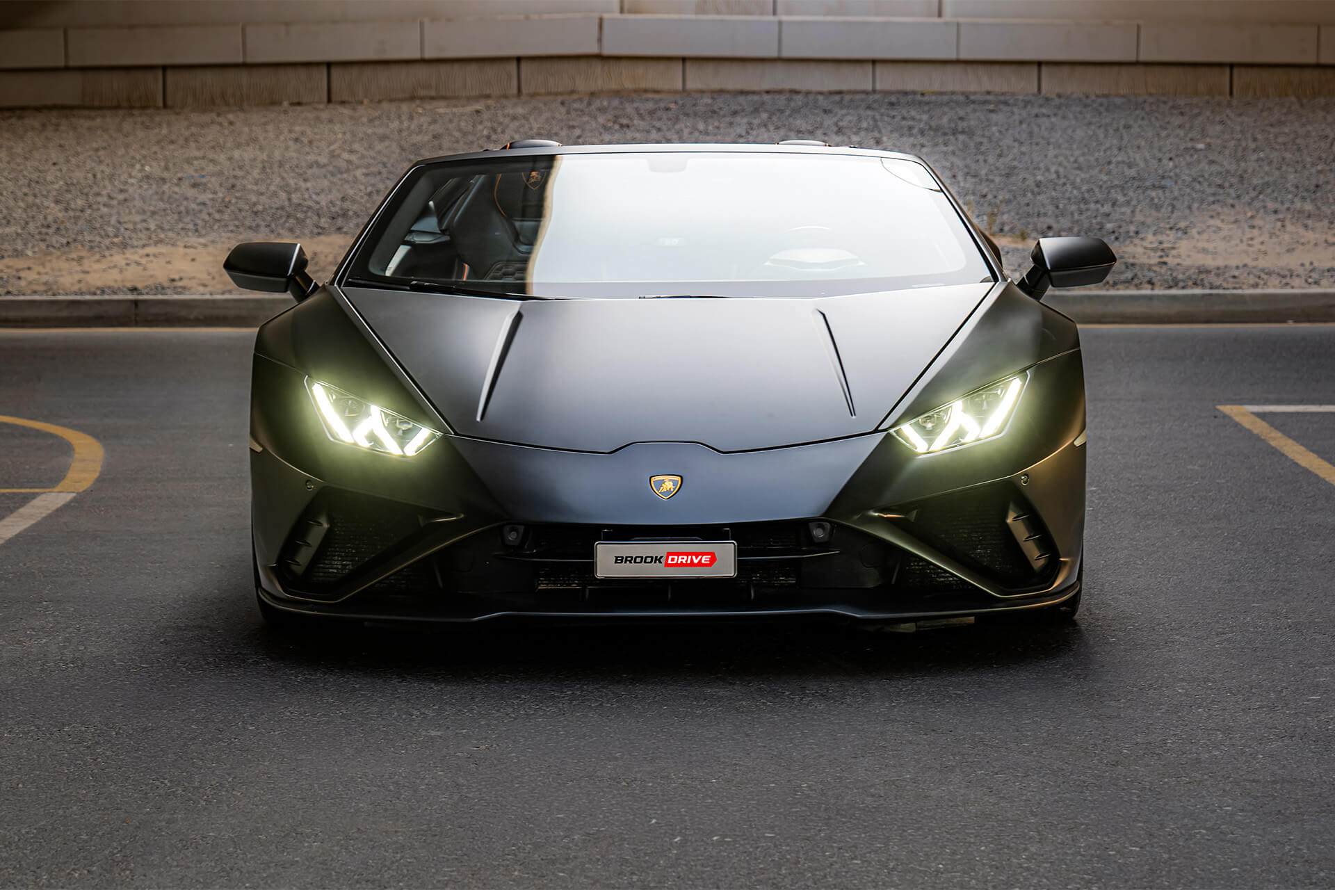 Lamborghini Huracan EVO Spider Matte Black