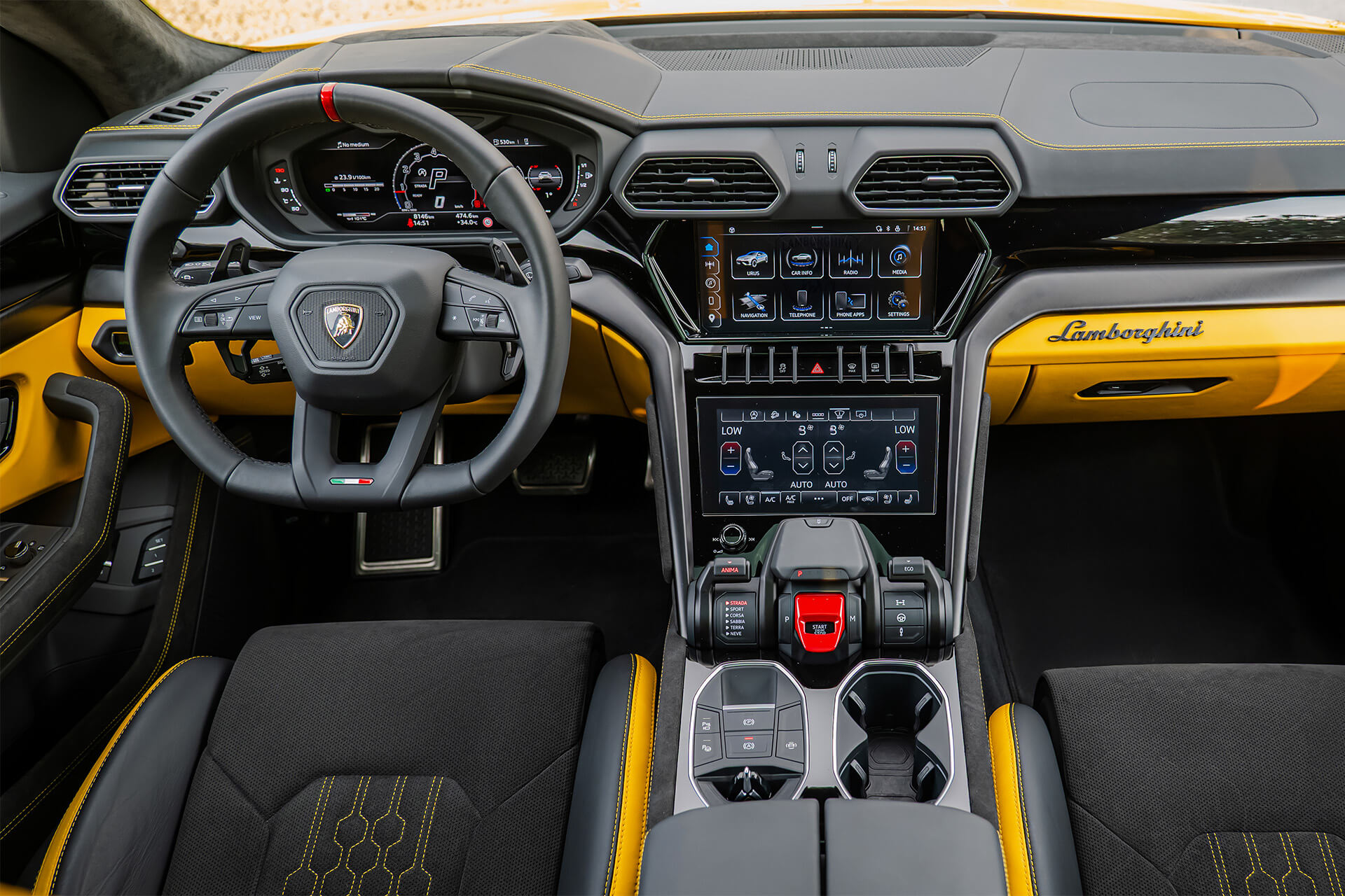 Lamborghini Urus S Giallo Auge