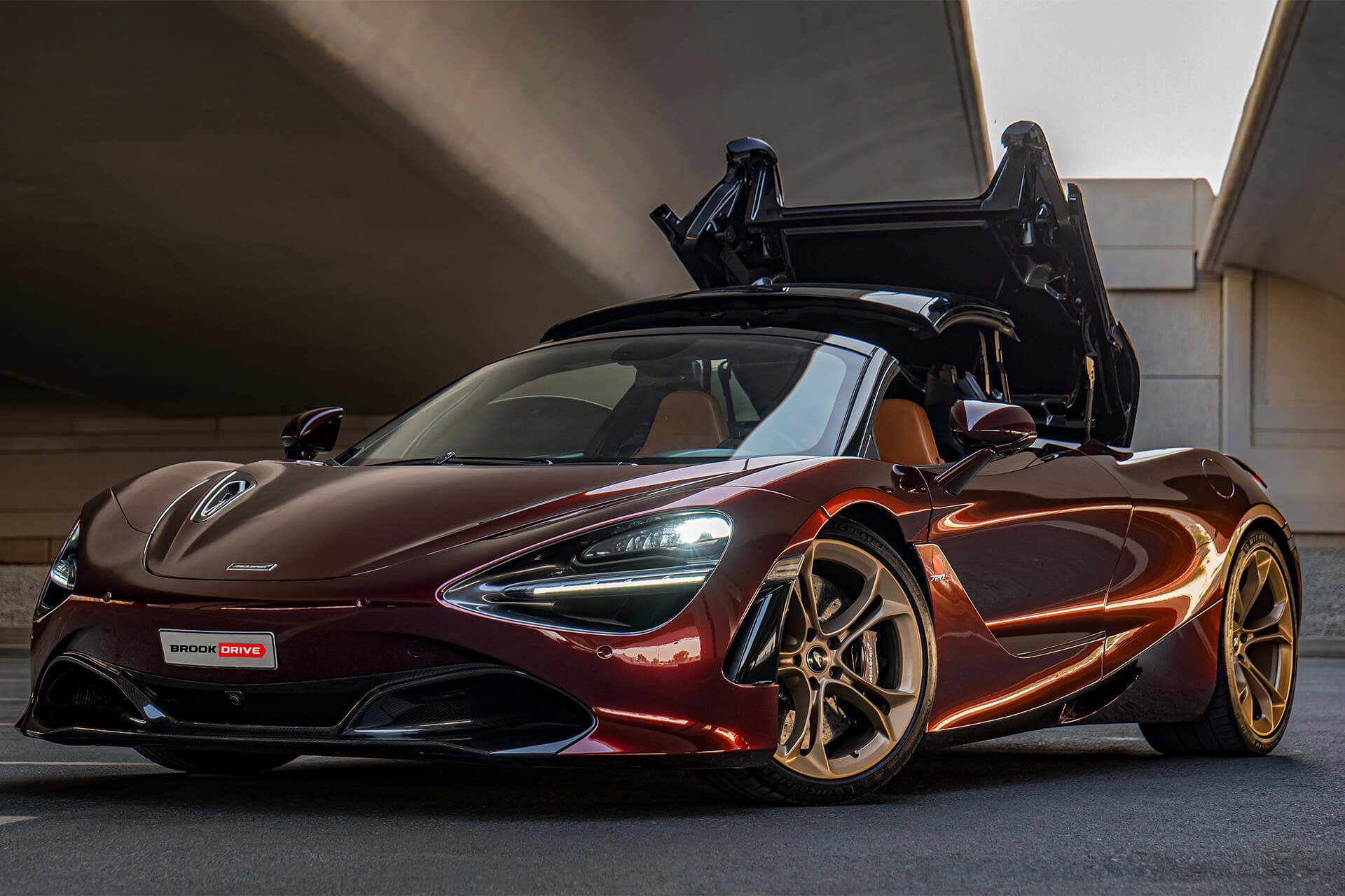 McLaren 720S Spider Amaranth Red