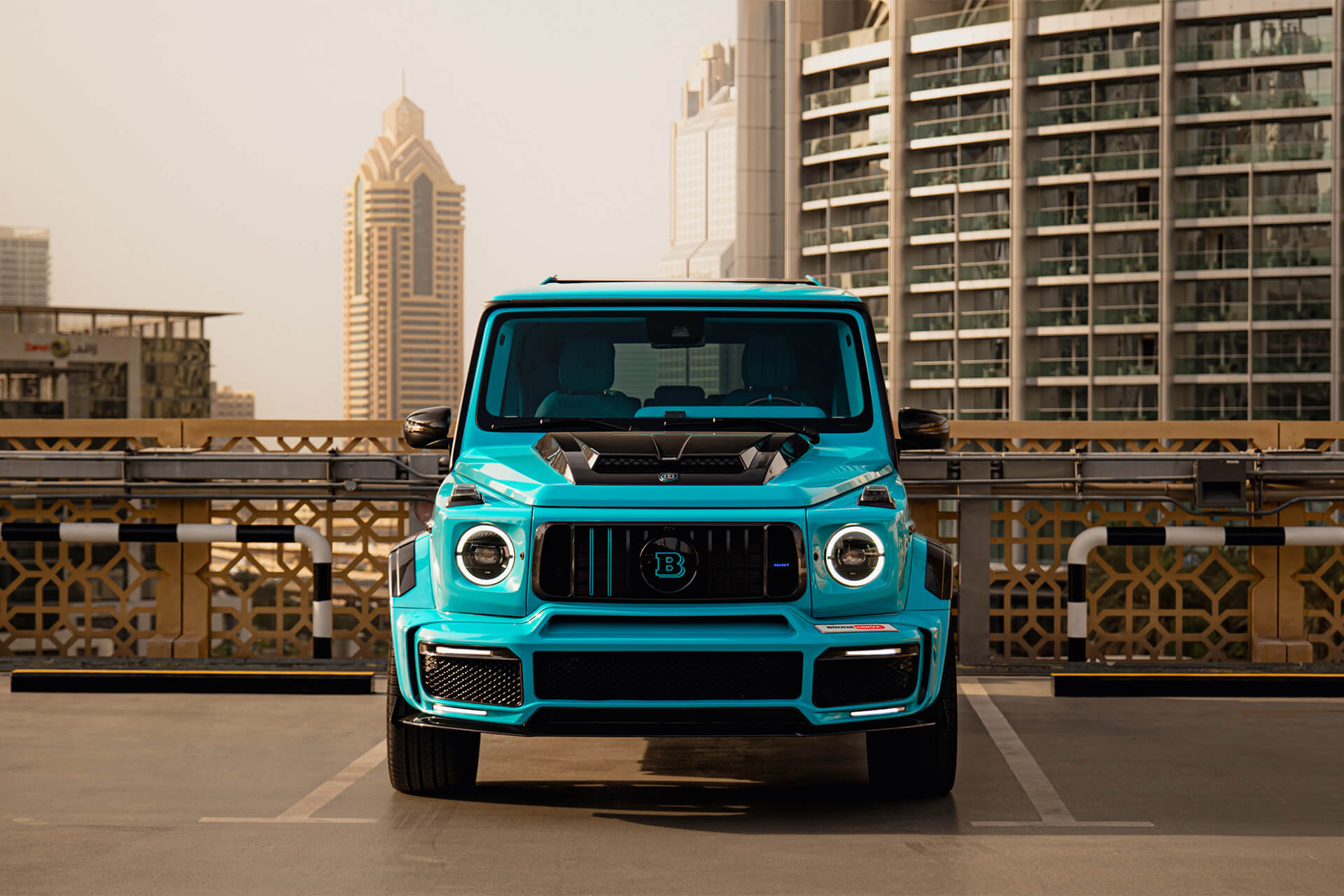 Mercedes G900 Brabus Rocket Turquoise