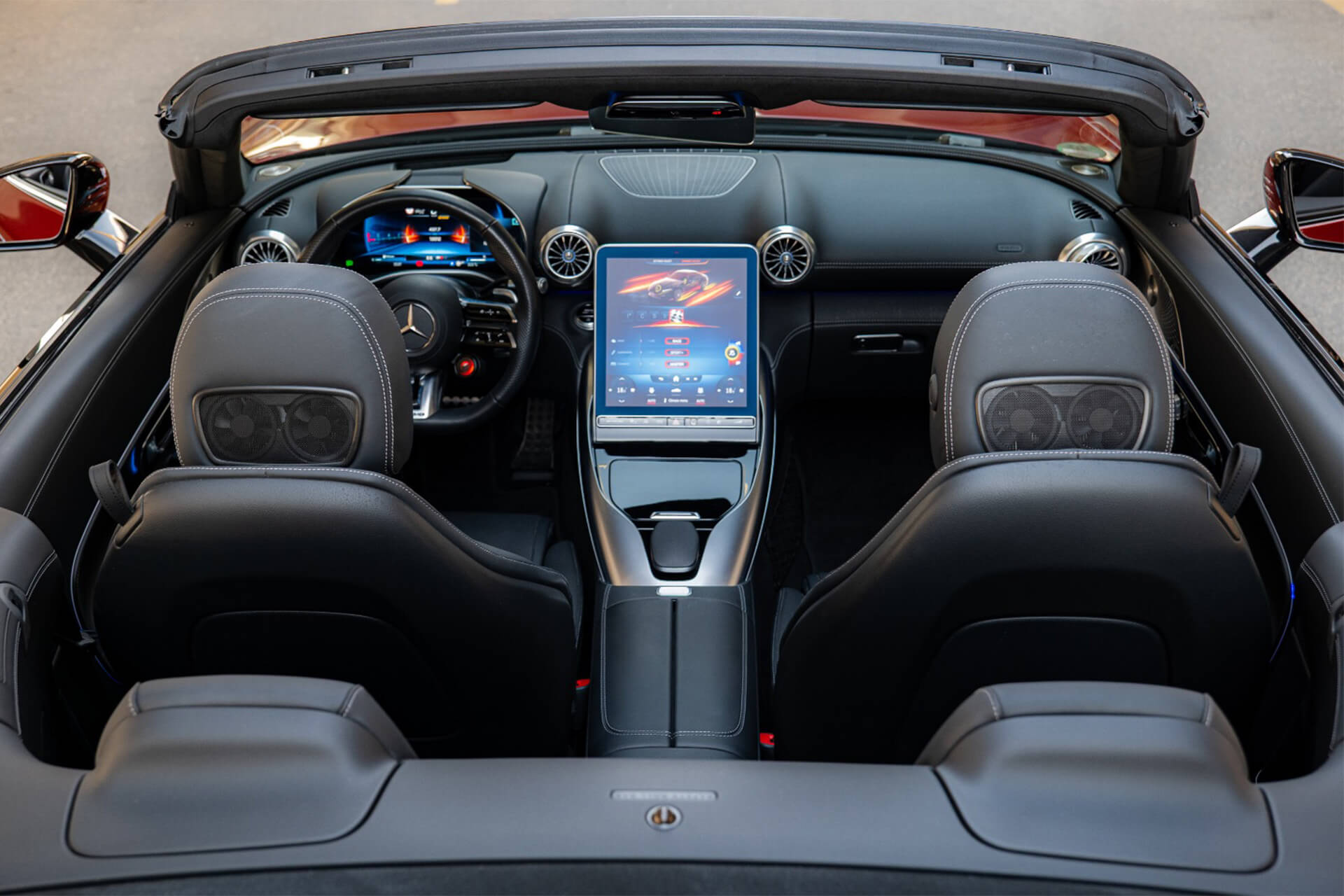 Mercedes SL63 AMG Patagonia Red Metallic