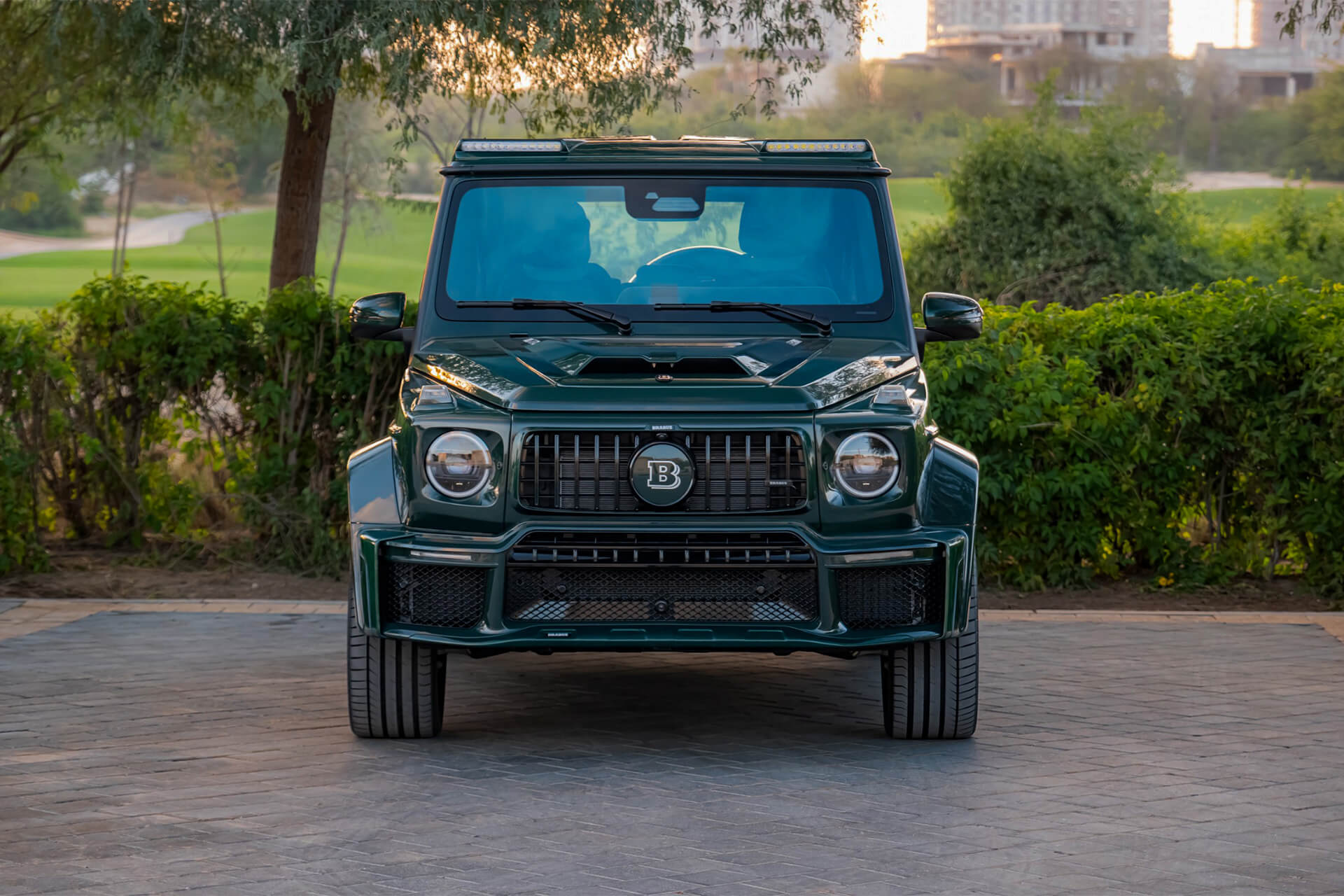 Mercedes G800 Brabus Emerald Green Metallic