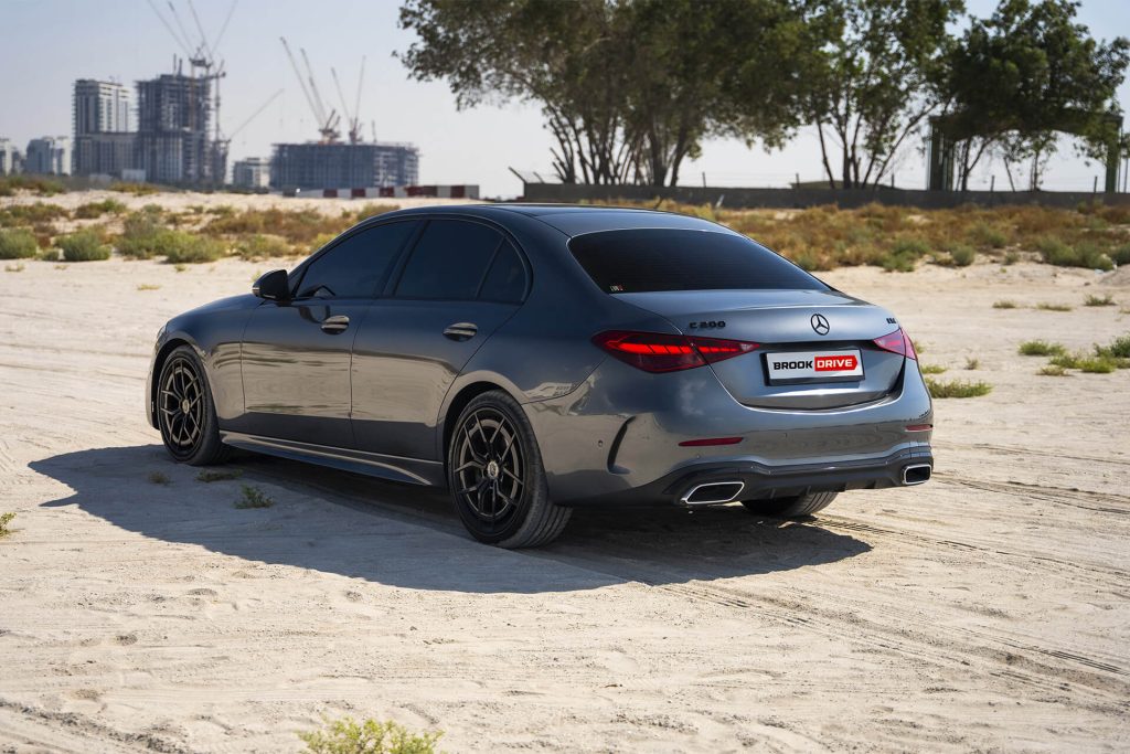 Mercedes C200 Silver Metallic