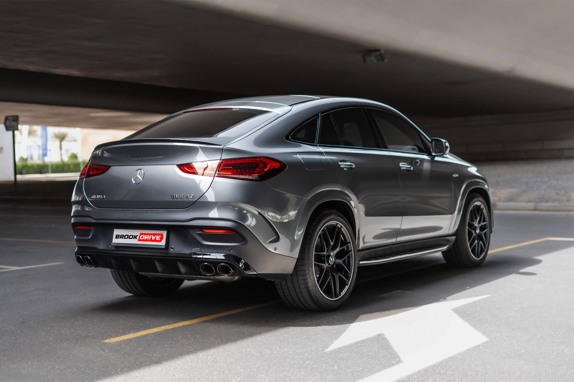 Mercedes GLE53 AMG Selenite Grey Metallic