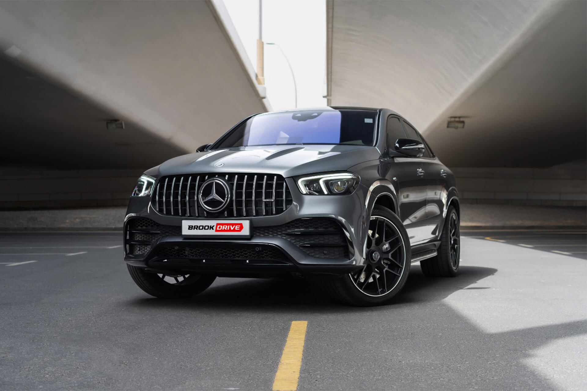 Mercedes GLE53 AMG Selenite Grey Metallic