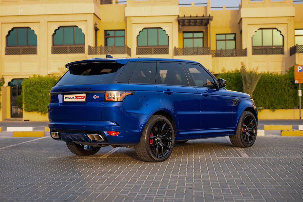 Range Rover SVR Estoril Blue