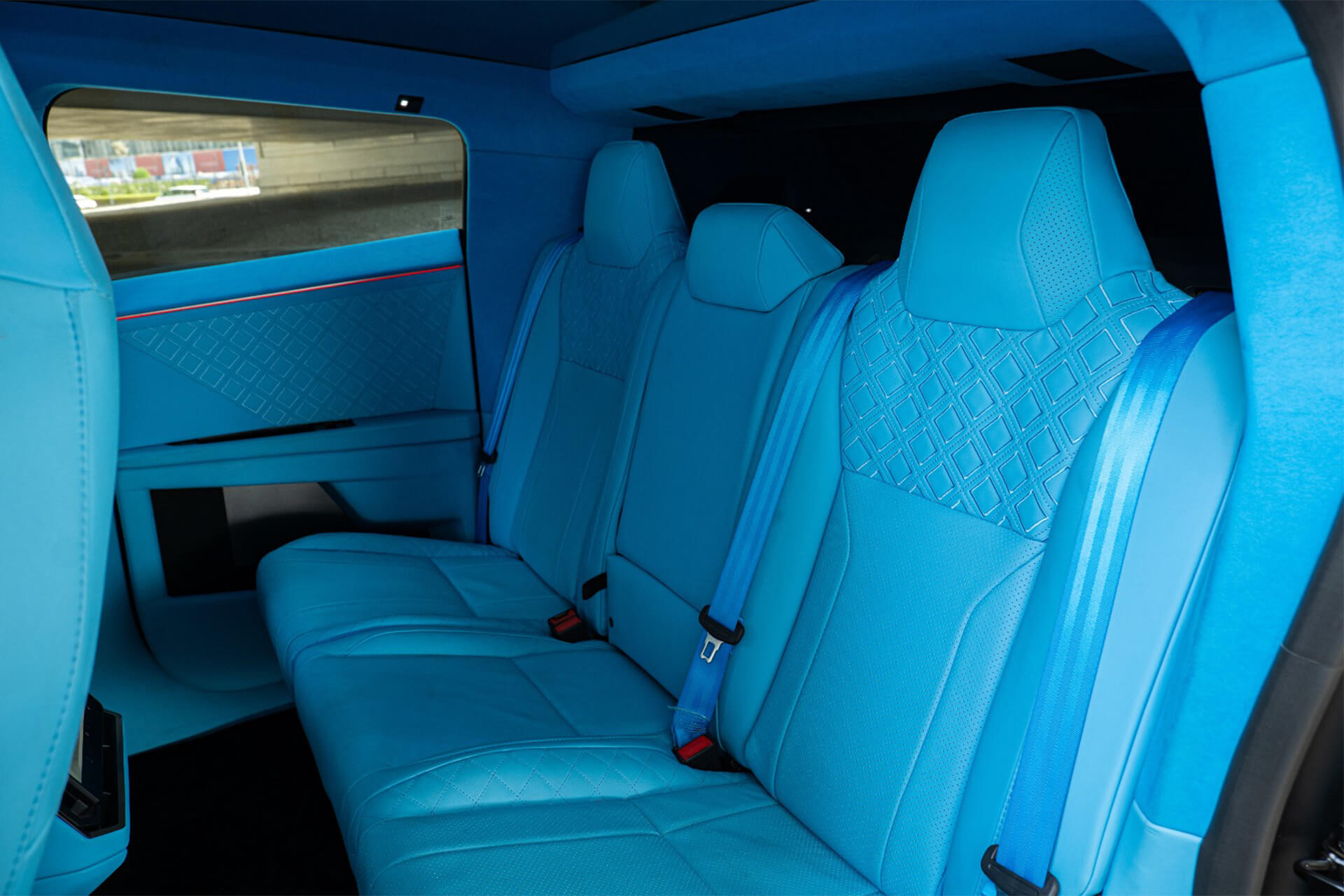 Tesla Cybertruck Beast Matte Sky Blue